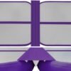 Unyqoos® Paars verbindingsband voor opblaasbare gymnastiek en yogamatten