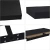550x551-36.jpg Unyqoos® Stijlvolle zwevende wandplank voor diverse ruimtes met stevige constructie