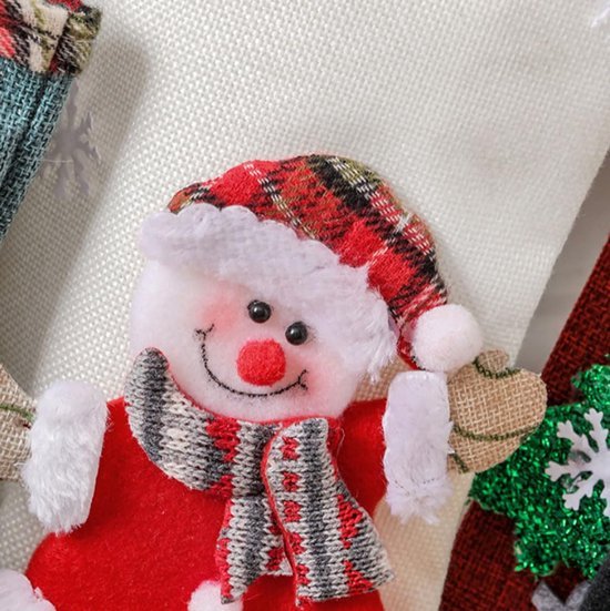 Unyqoos® Charmante Kerstdecoratie Sokken Set voor Huis en Boom Versiering