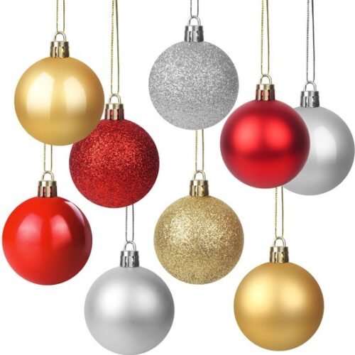 550x551-49.jpg Unyqoos® Set van 36 decoratieve kerstballen in drie kleuren voor feestelijke sfeer