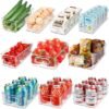 550x551-50.jpg Unyqoos® Stapelbare doorzichtige opbergdozen set voor keuken en kantoororganisatie
