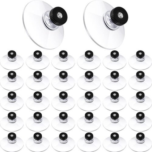 550x551-67.jpg Unyqoos® Set van 30 transparante zuignappen met schroefdraad voor veelzijdig gebruik