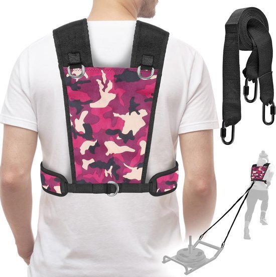 Unyqoos® Verstelbaar Fitness Harnas voor Krachttraining en Spieropbouw