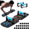 Unyqoos® Opvouwbaar push-upboard met kleurcodering voor thuis spiertraining