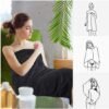 Unyqoos® Extra Grote Sneldrogende Zachte Microvezel Badhanddoek XXL voor Sauna en Douche