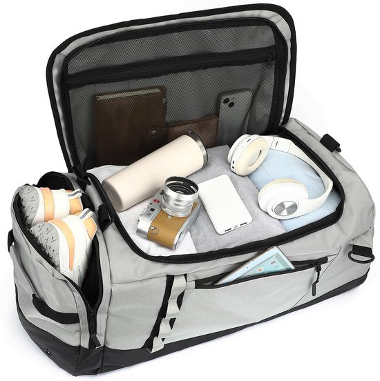 Unyqoos® Grote multifunctionele reistas met apart schoenenvak voor sport en reizen