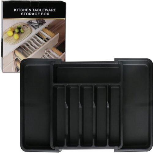 550x552-68.jpg Unyqoos® Verstelbare en uitbreidbare keukenlade-organizer voor bestek en kookgerei