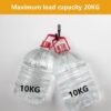 550x552-91.jpg Unyqoos® Set van 12 Robuuste Wandhaken voor Garage en Werkplaats Organisatie