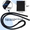 550x553-24.jpg Unyqoos® Verzwaard springtouw voor intensieve training en spieropbouw voor volwassenen
