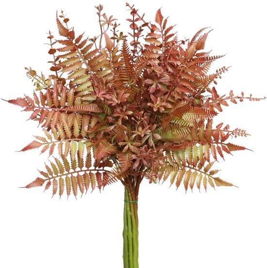 Unyqoos ® Kunstmatige Groene Mix van Diverse Decoratieve Plantenstelen voor Binnen en Buiten