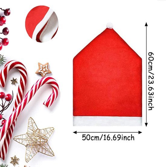 550x553-52.jpg Unyqoos® Set van 6 feestelijke stoelhoezen voor sfeervolle kerstdecoratie in huis