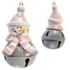 Unyqoos® Sfeervolle 3-delige Kerstdecoratieset met Kerstman, Sneeuwpop en Rendier