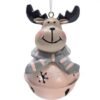 Unyqoos® Sfeervolle 3-delige Kerstdecoratieset met Kerstman, Sneeuwpop en Rendier