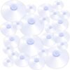 Unyqoos® Set van 84 veelzijdige pvc zuignappen voor gladde oppervlakken in drie maten