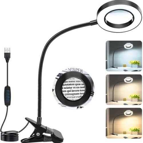 550x554-23.jpg Unyqoos® USB-gevoed vergrootglas met verlichting en flexibele zwanenhals voor diverse toepassingen