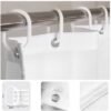 550x554-24.jpg Unyqoos® Schimmelbestendig en Waterdicht Douchegordijn met Antibacteriële Polyester Stof voor Badkamers
