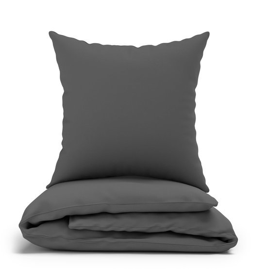 Unyqoos® Comfortabel en stijlvol grijs katoenen beddengoed voor elk seizoen