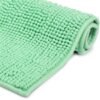 Unyqoos® Zachte Lichtgroene Badmat met Antislip Chenille Ontwerp voor Comfort en Veiligheid in de Badkamer