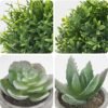 550x554-41.jpg Unyqoos® Set van vier levensechte kunstplanten voor diverse interieurdecoratie
