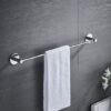 Unyqoos® Zelfklevende Handdoekstang van 40 cm voor Badkamer en Keuken zonder Boren, Roestvrij Staal, Chroom