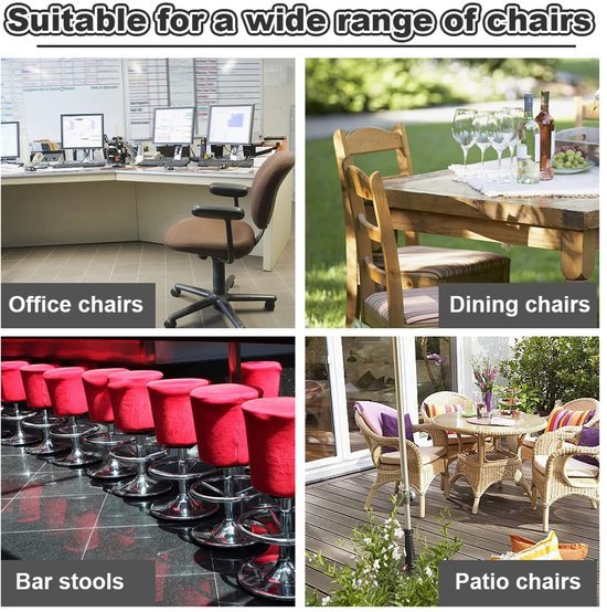 550x554-65.jpg Unyqoos® Wasbare stretchbare stoelhoezen voor diverse stoeltypes 38-50 cm grijs
