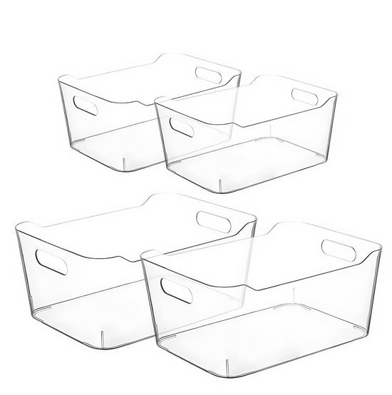 Unyqoos® Handige Stapelbare Koelkastorganizer voor Verse Groenten en Fruit