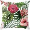 550x554-95.jpg Unyqoos® Set van vier decoratieve kussenovertrekken van katoen en linnen met bladpatroon