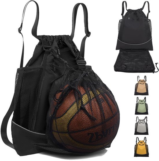 550x555-109.jpg Unyqoos® Waterdichte en Verstelbare Sporttas met Trekkoord voor Jongens en Volwassenen, Ideaal voor Voetbal en Basketbal