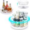 Unyqoos® Uiterst Praktische Draaiplateau Set met 360 Graden Rotatie voor Diverse Opbergoplossingen