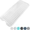 Unyqoos® Lange antislip badmat voor veilige en comfortabele douche-ervaring