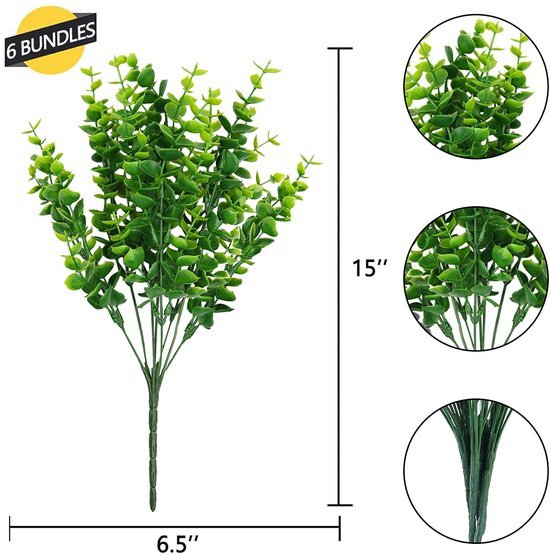 550x555-71.jpg Unyqoos® Set van 8 kunstplanten voor buitengebruik, UV-bestendig en onderhoudsvrij