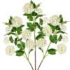 Unyqoos® Set van Lenteachtige Viburnum Kunstbloemen voor Diverse Decoraties