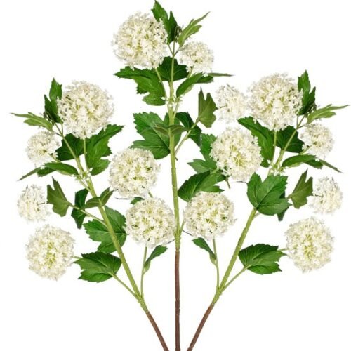 550x555-74.jpg Unyqoos® Set van Lenteachtige Viburnum Kunstbloemen voor Diverse Decoraties