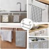 550x555-88.jpg Unyqoos® Set van twee roestvrijstalen handdoekhouders voor keuken en badkamer