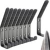 550x556-106.jpg Unyqoos® Set van 9 stevige wandhaken voor jassen en accessoires met eenvoudige montage