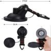 Unyqoos® Multifunctionele zuignapset met haken voor auto, camping en huishouden