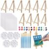 Unyqoos® Complete Mini-Schildersezelset voor Creatieve DIY Schilderprojecten en Decoratie