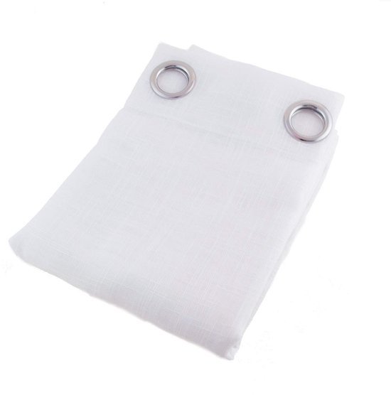 550x556-32.jpg Unyqoos® Transparant gordijn in linnenlook voor stijlvolle raamdecoratie
