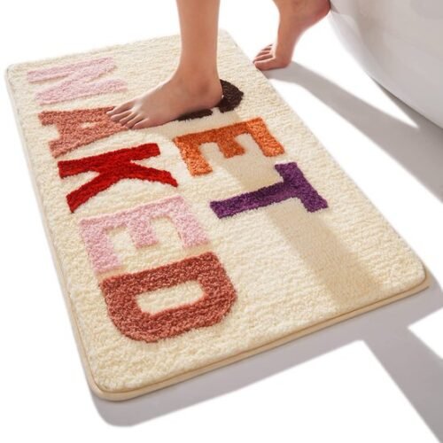 Unyqoos ® Zachte en Kleurrijke Antislip Badmat voor Comfort en Veiligheid in de Badkamer