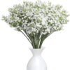 550x556-49.jpg Unyqoos® Set van 12 Witte Kunstbloemen voor Decoratie en Bloemstukken