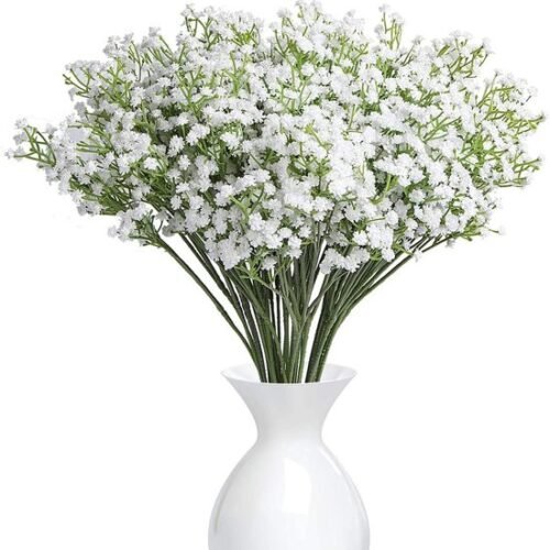 550x556-49.jpg Unyqoos® Set van 12 Witte Kunstbloemen voor Decoratie en Bloemstukken