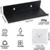 550x557-30.jpg Unyqoos® Zelfklevend metalen wandrek voor badkamer en keuken zonder boren