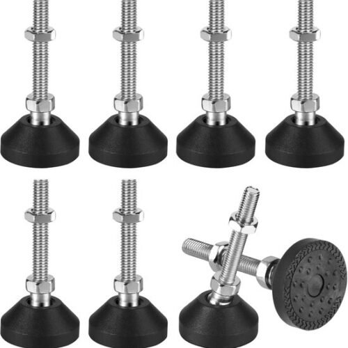 Unyqoos® Regelbare meubelvoeten set van 8 met sterke draagkracht en stabiliteit
