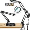 550x558-4.jpg Unyqoos® Verlichte loeplamp met verstelbare helderheid voor gedetailleerde werkzaamheden