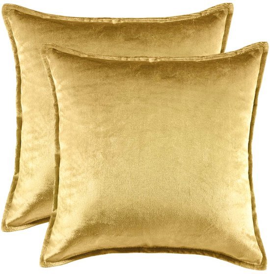 550x558-52.jpg Unyqoos® Set van 2 gouden fluwelen kussenslopen voor bank en slaapkamer decoratie