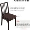 550x559-32.jpg Unyqoos® Set van vier waterdichte stoelhoezen met elastische pasvorm voor eetkamerstoelen