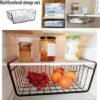 Unyqoos® Metalen Hangmand Organizer voor Onderkast en Rek met 2 Stuks voor Keuken en Badkamer
