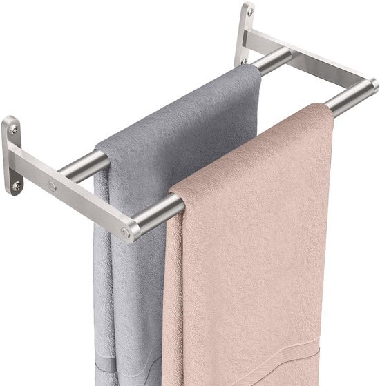 550x560-18.jpg Unyqoos® Ruimtebesparende dubbele handdoekhouder van roestvrij staal voor badkamer en keuken, 40 cm