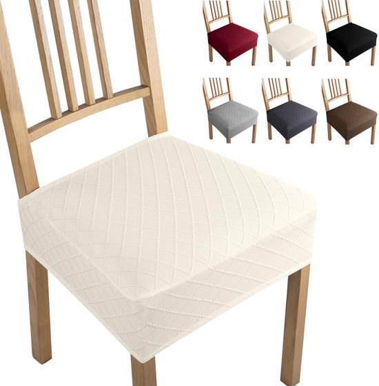 550x560-24.jpg Unyqoos® Set van 6 veelzijdige en rekbare stoelhoezen voor eetkamerstoelen