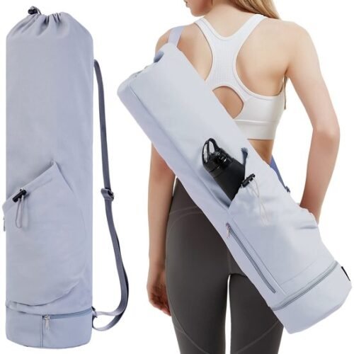 550x560-31.jpg Unyqoos® Stijlvolle en functionele yogatas met nat vak en verstelbare schouderriem
